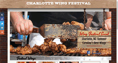 Desktop Screenshot of charlottewingfest.com